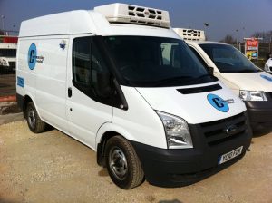 Cool Running Rental Refrigerated Van