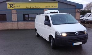 The volkswagen caddy, one of cool running rentals best sellin refrigerated vans