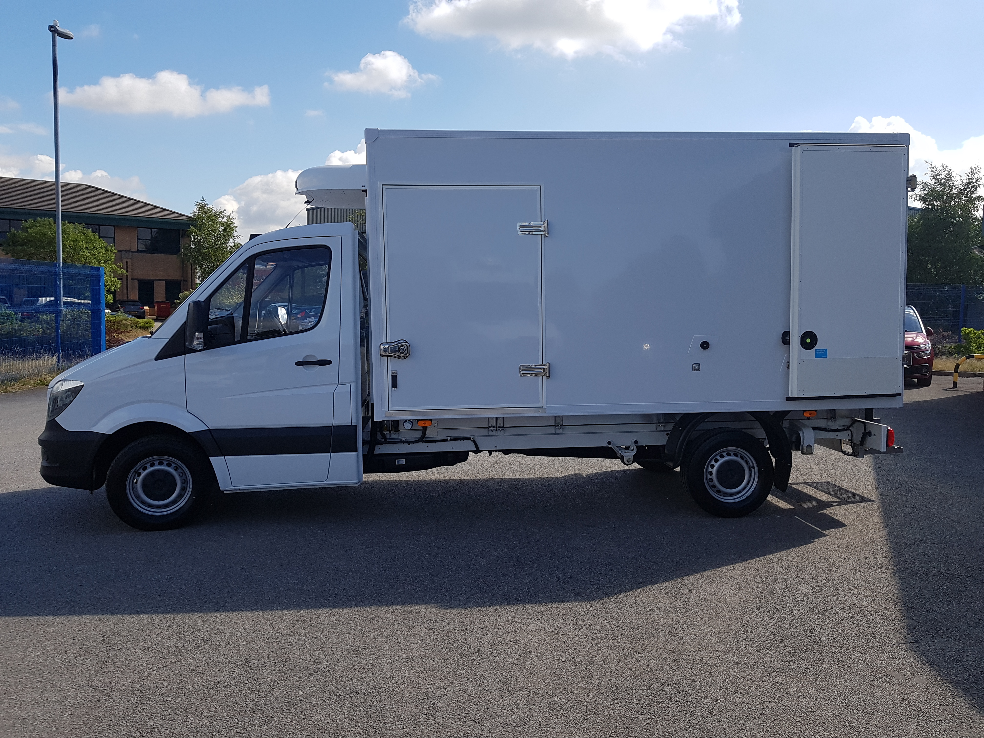 van with fridge for sale