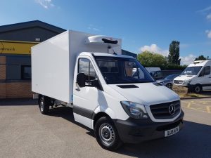 Large refrigerated box van