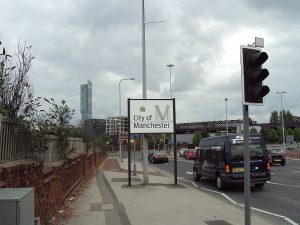 Manchester Regent Road Sign