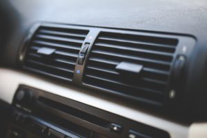 air conditioning vents inside a car