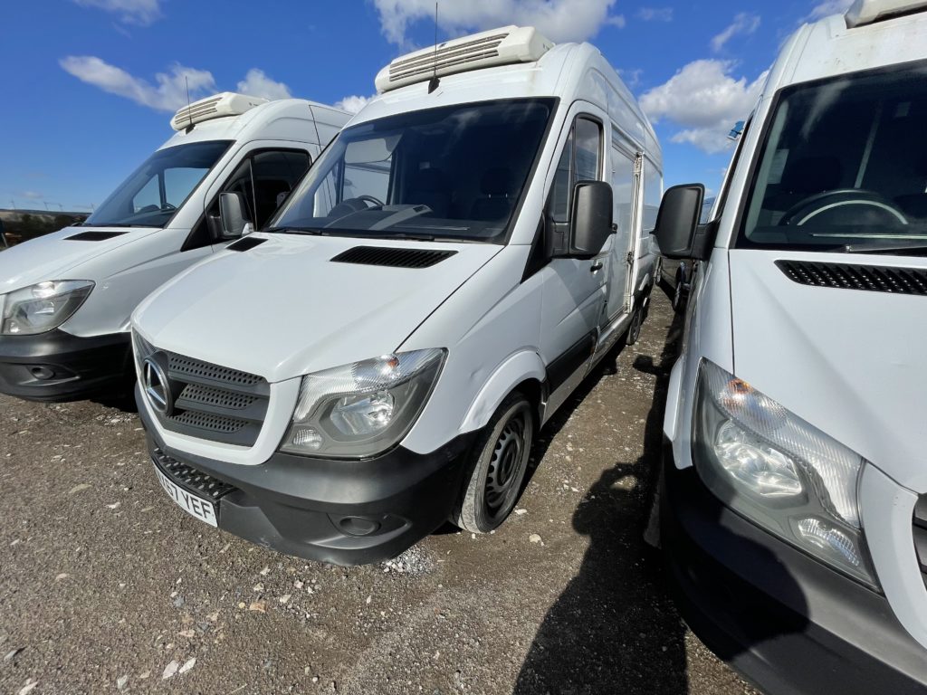 Cool running rental try before you buy a used refrigerated mercedes van