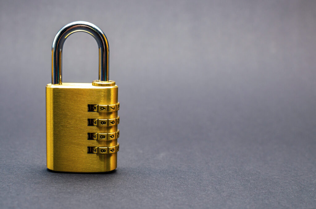 close up of a padlock Cool Running Rental