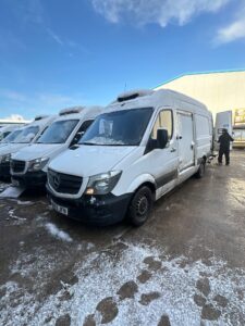 refrigerated-vans-parked